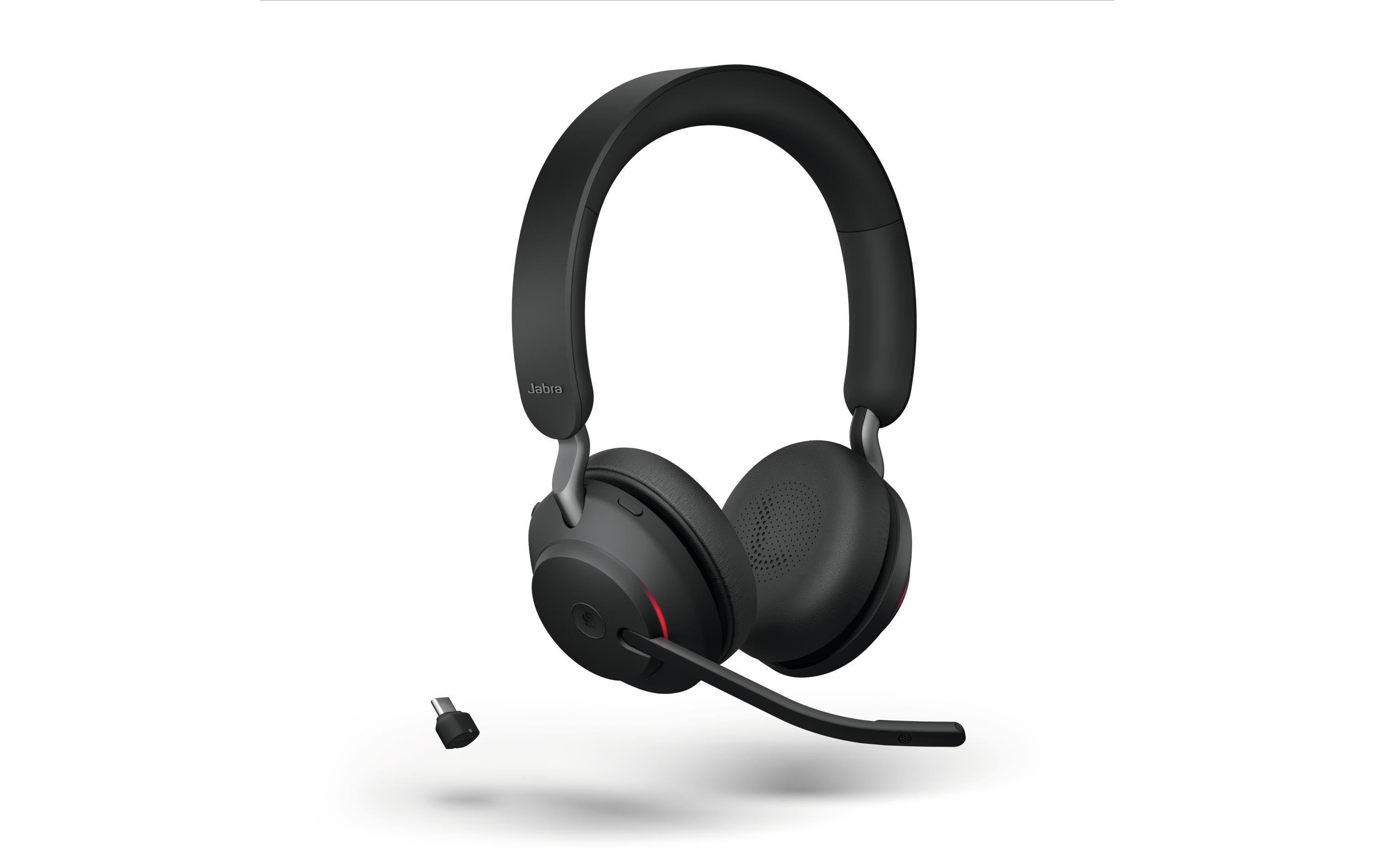 Jabra Headset »Evolve2 65 Duo MS«, Noise-Cancelling