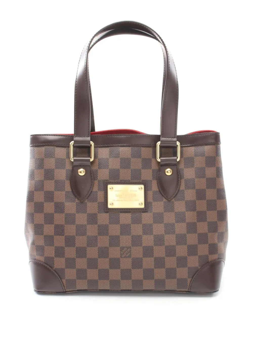 Louis Vuitton Pre-Owned 2008 Hampstead Damier Ebene tote bag - Marrone