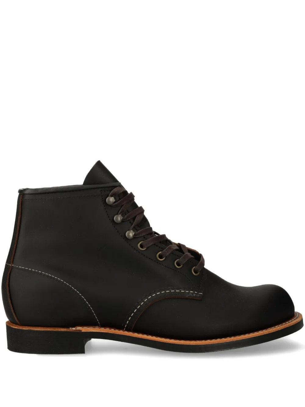 Red Wing Shoes leather boots - Nero