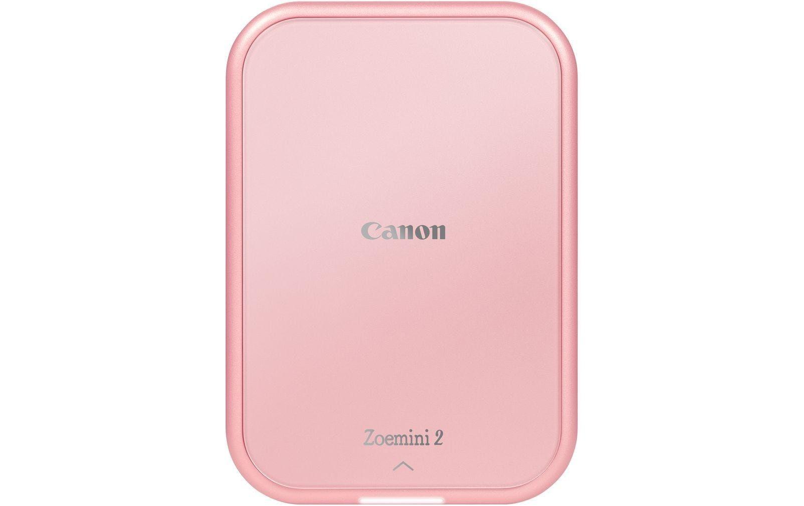 Canon Fotodrucker »Zoemini 2 rosegoldfarben, Zink Zero Ink,«