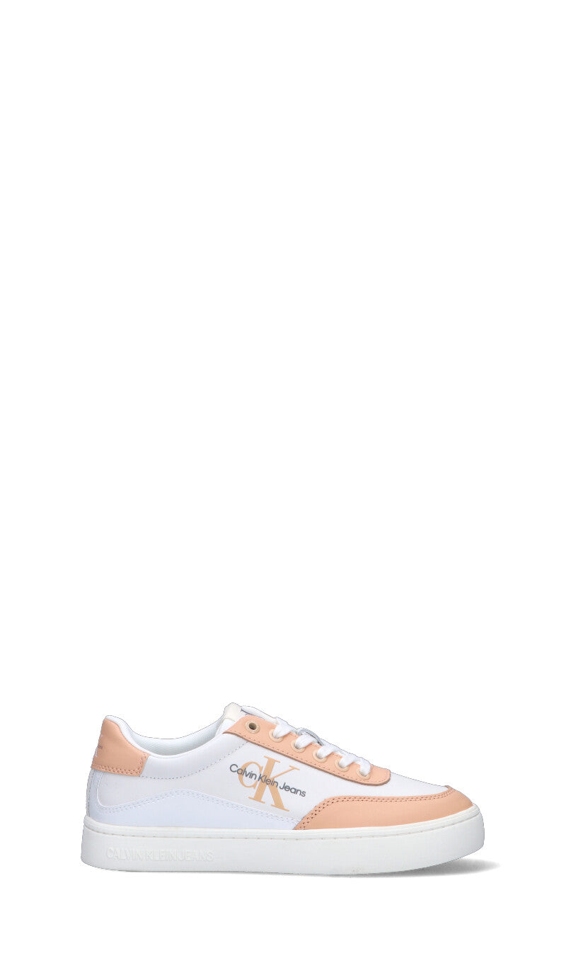 CALVIN KLEIN JEANSSNEAKERS "DONNA" "BIANCO"