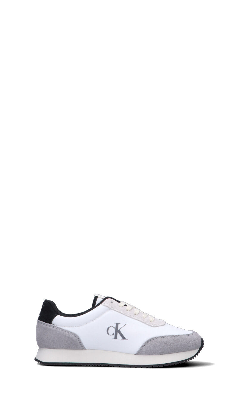 CALVIN KLEIN JEANSSNEAKERS "UOMO" "BIANCO"
