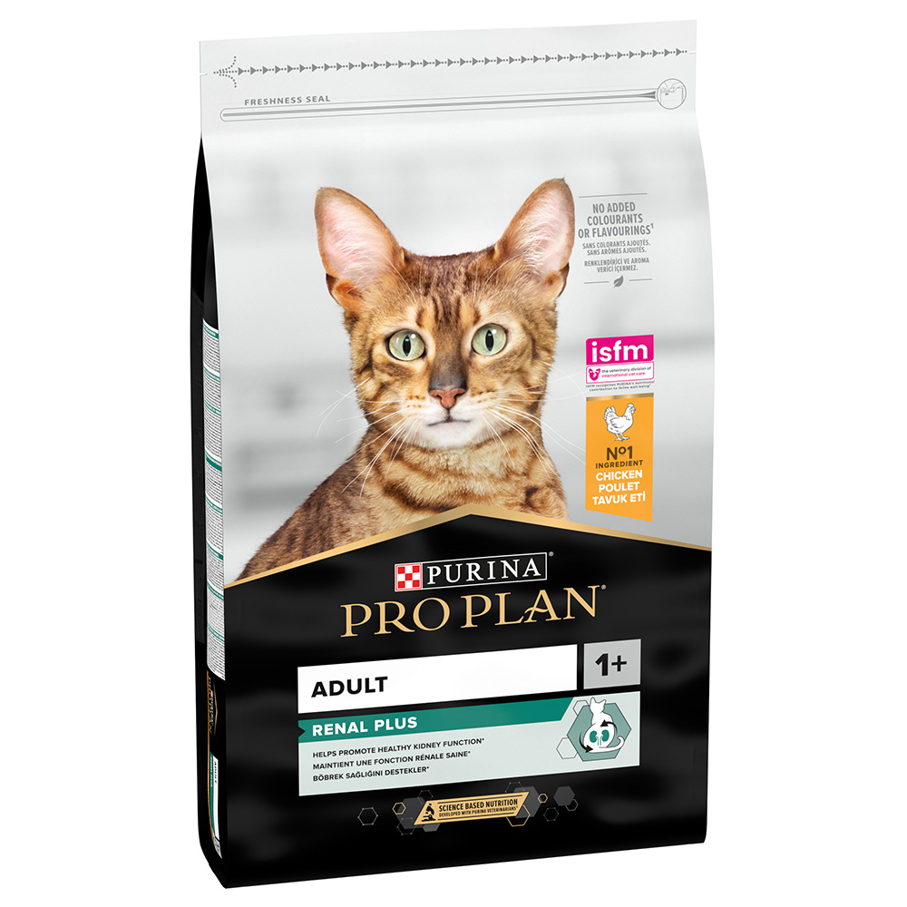 PURINA PRO PLAN Adult Renal Plus Ricco in Pollo Crocchette per gatti - 10 kg