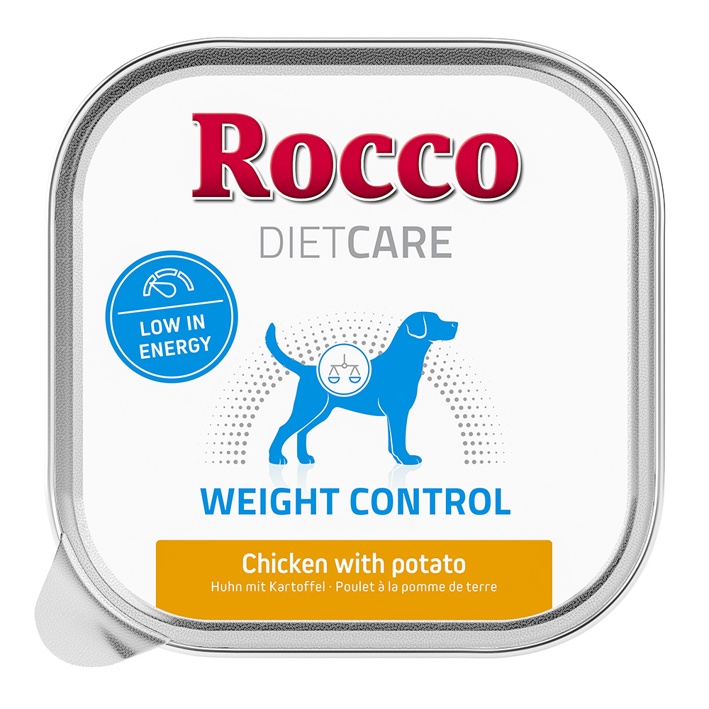 Rocco Diet Care Weight Control Pollo con Patate 150 g umido cane - 10 x 150 g