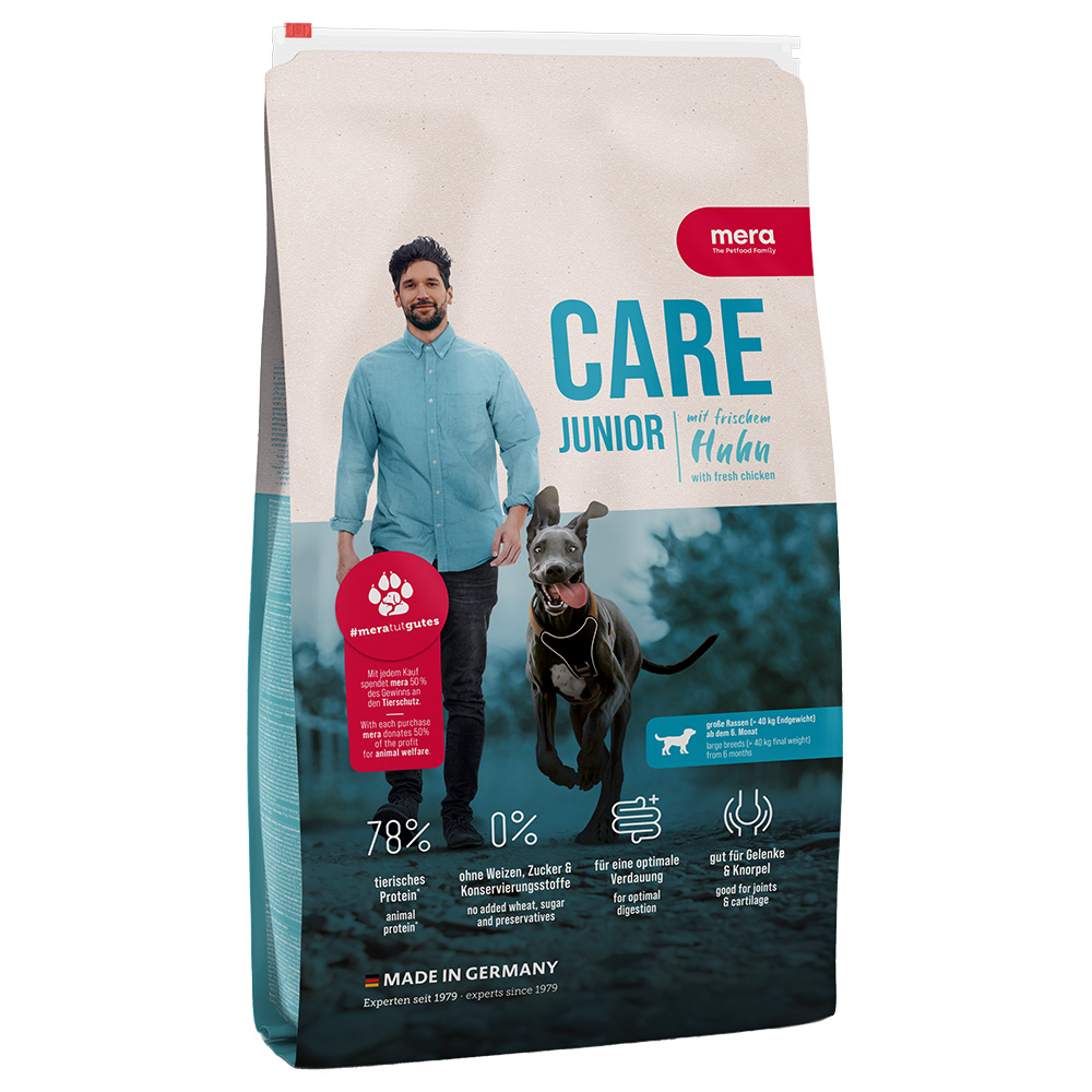 MERA Care essential Junior Pollo Crocchette cane - 10 kg