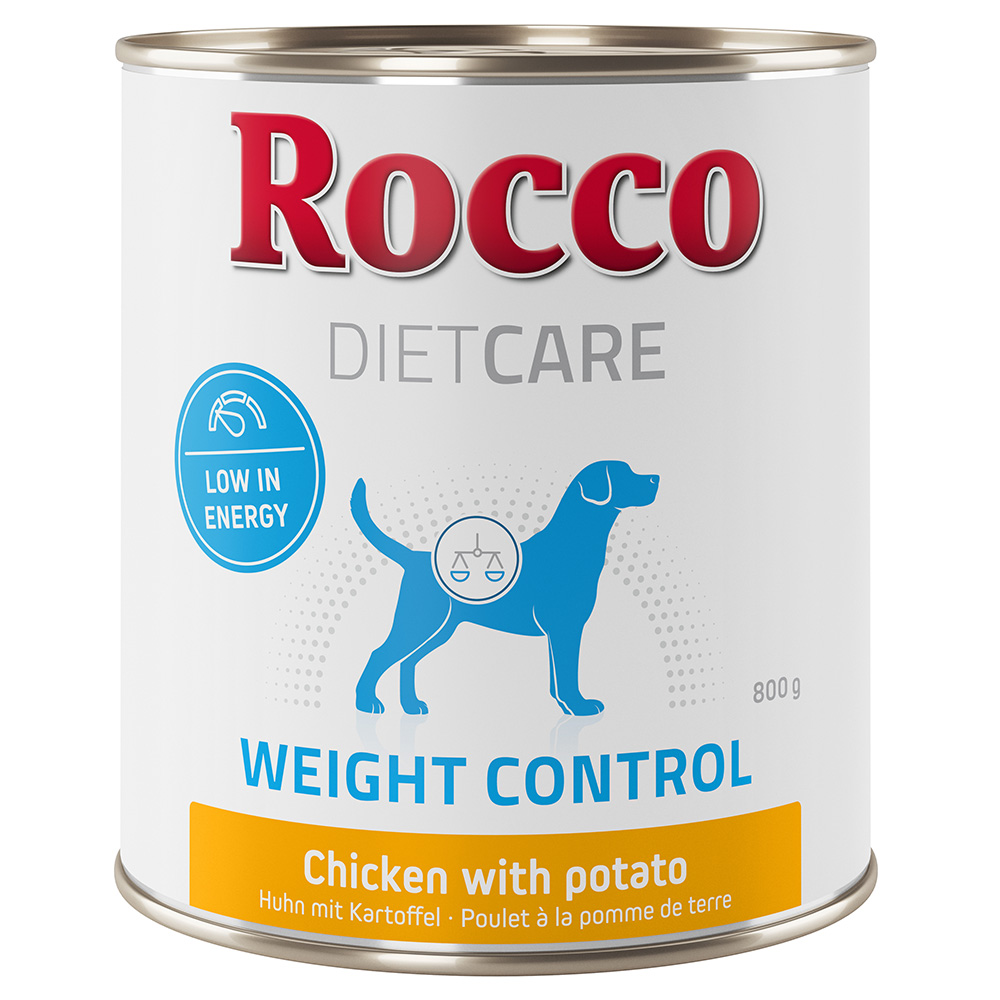 Rocco Diet Care Weight Control Pollo con Patate 800 g umido cane - 6 x 800 g