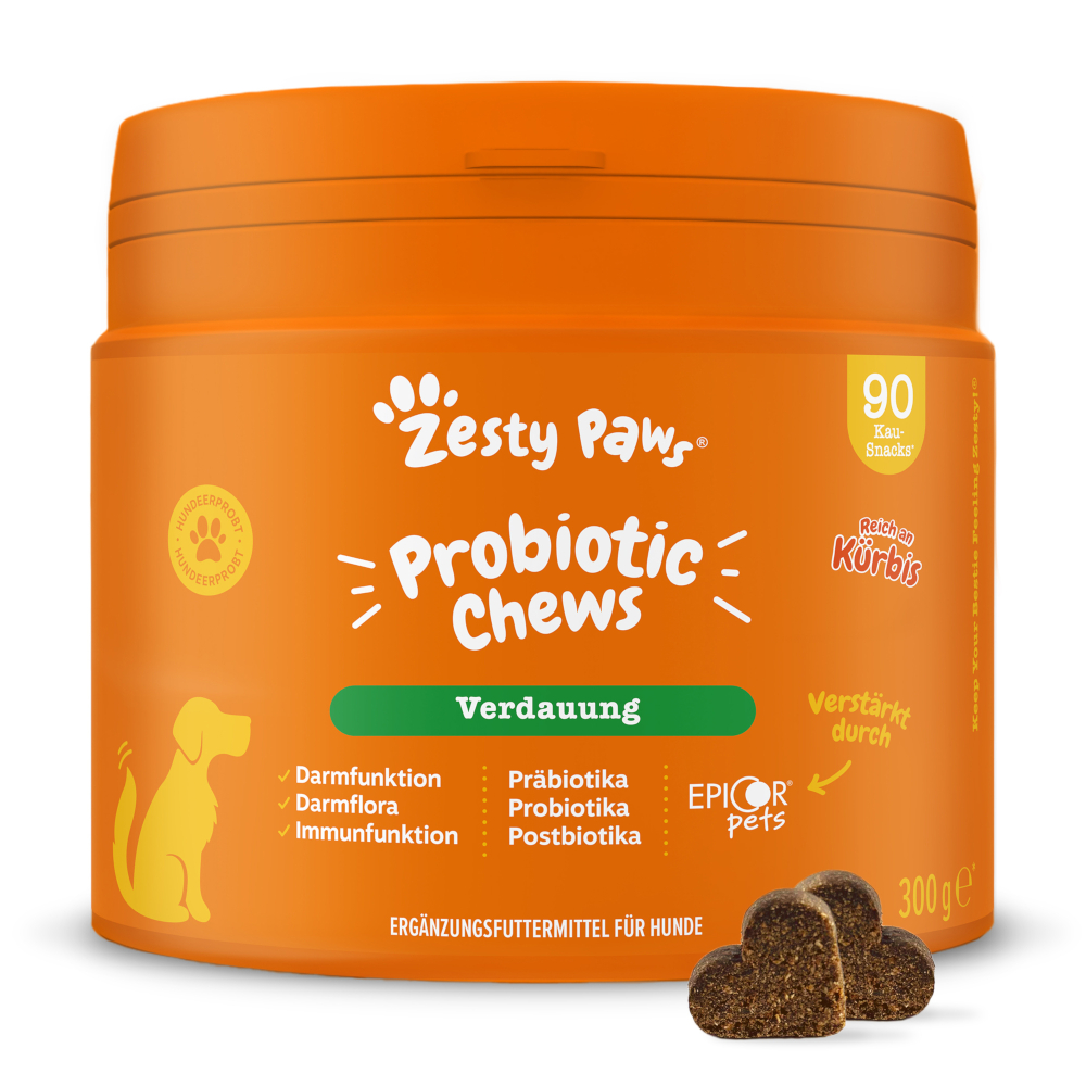 Zesty Paws Probiotic Chews Zucca - 90 pz