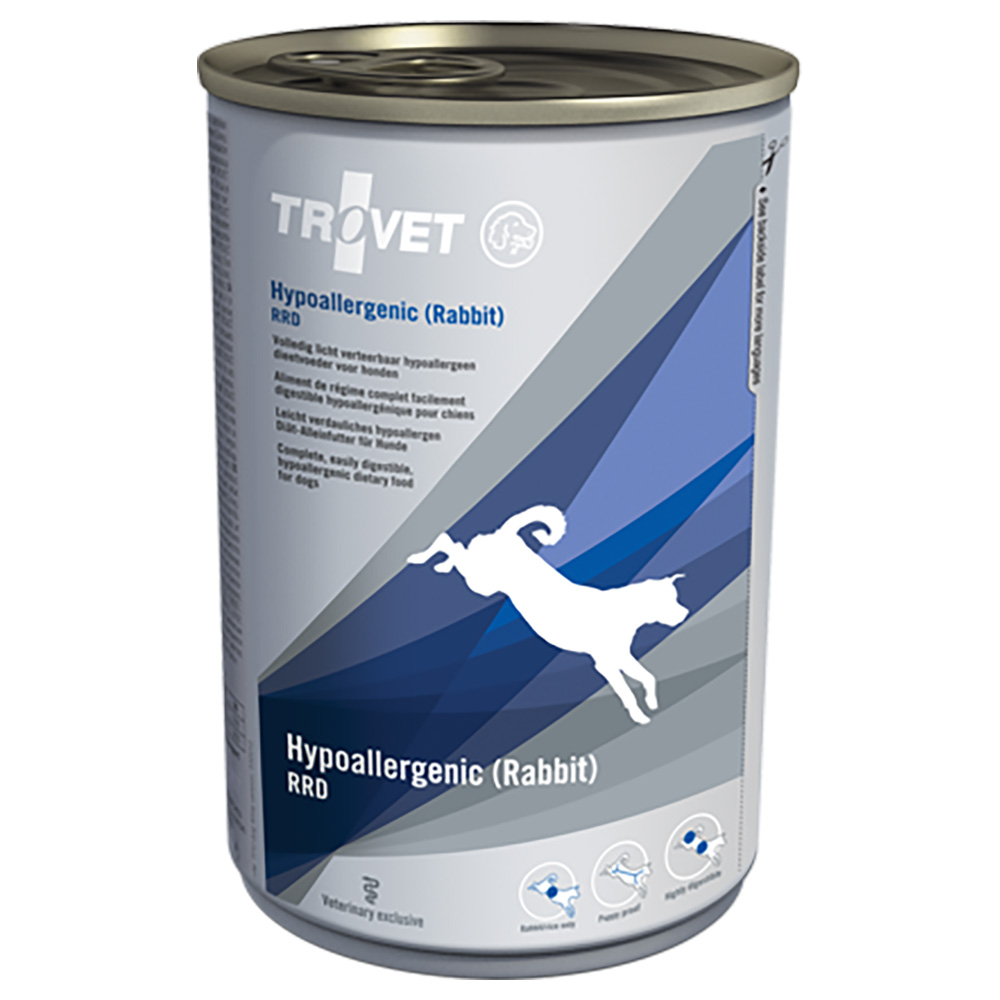Trovet Hypoallergenic RRD Coniglio Umido cane - 400 g