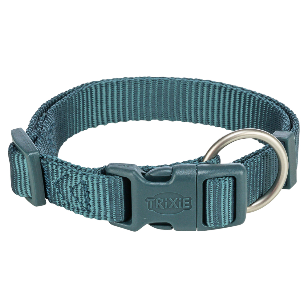 Collare Trixie Premium, petrolio - Tg. L - XL: circonferenza del collo di 40-65 cm, spessore di 25 mm