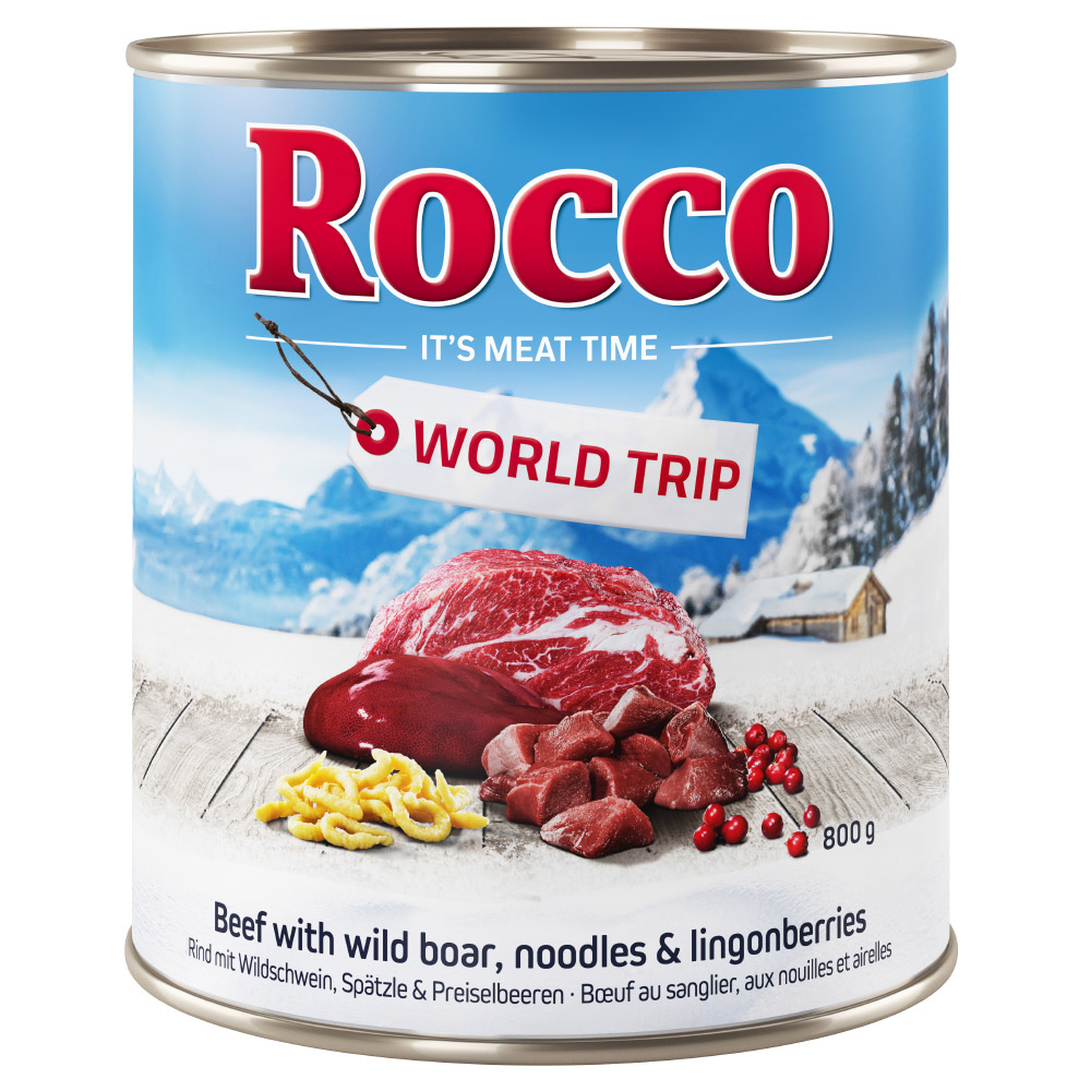 Rocco Giramondo Austria - Cinghiale, Spätzle e Mirtilli rossi - 6 x 800 g