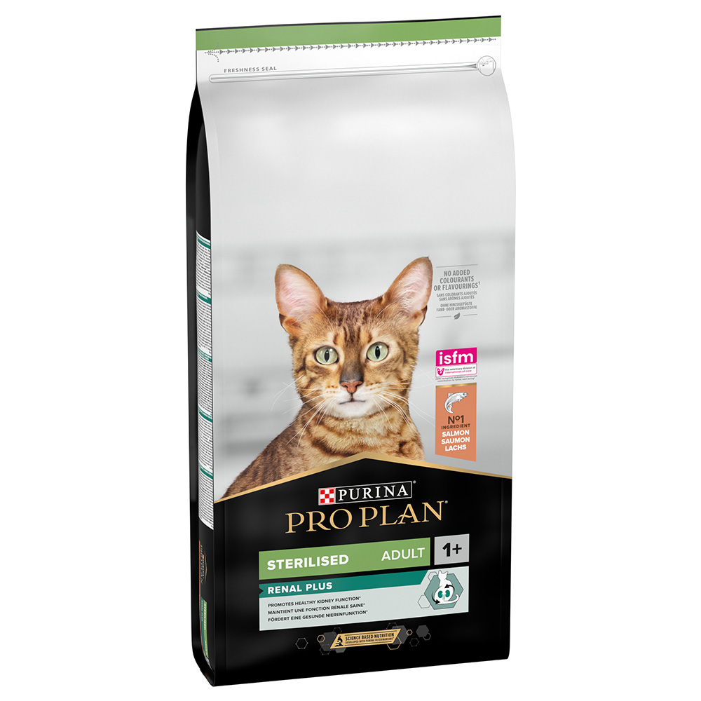 PURINA PRO PLAN Sterilised Adult Renal Plus Ricco in Salmone - 14 kg