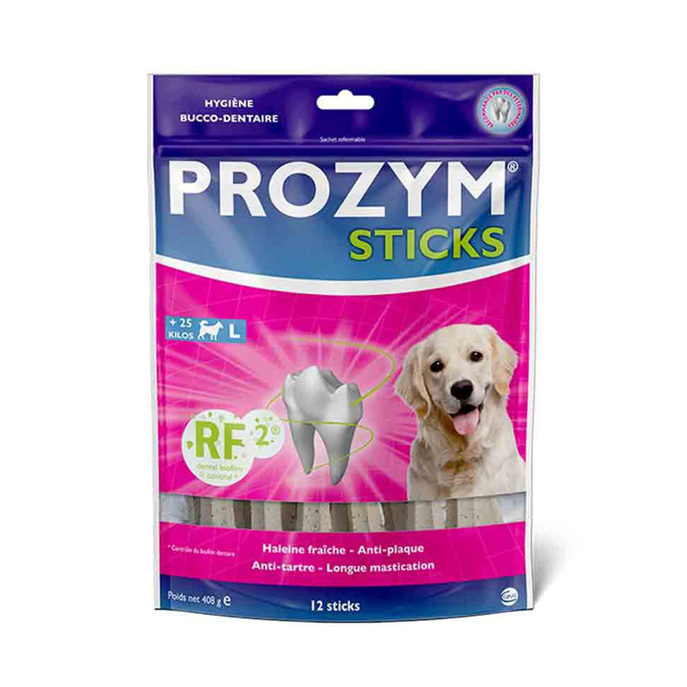 Prozym RF2 Stick per cane - 12 pz per cani di taglia grande (> 25 kg)
