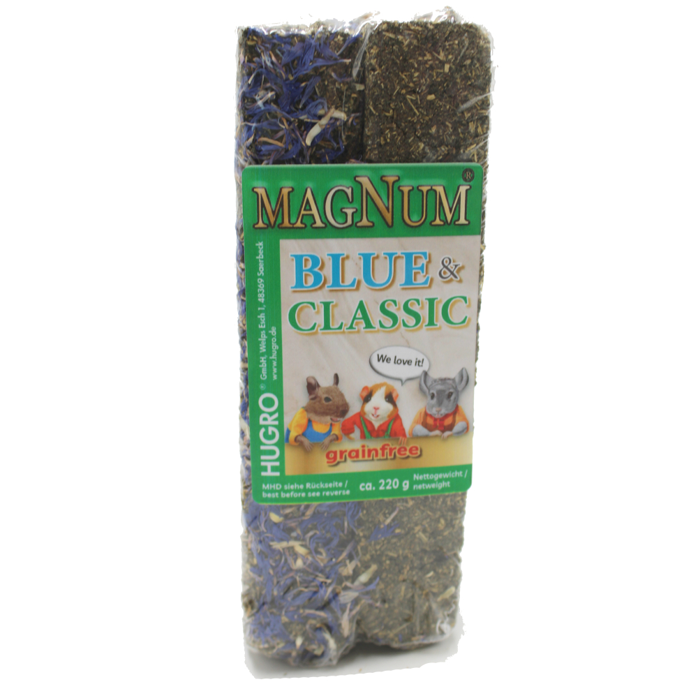 Hugro MAGNUM Blue & Classic Snack per Roditori - ca. 220 g