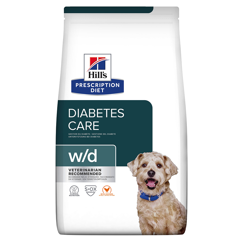 Hill's Prescription Diet w/d Diabetes Care con Pollo per cani - 10 kg