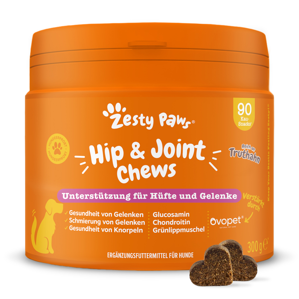 Zesty Paws Hip & Joint Chews Tacchino - 90 pz