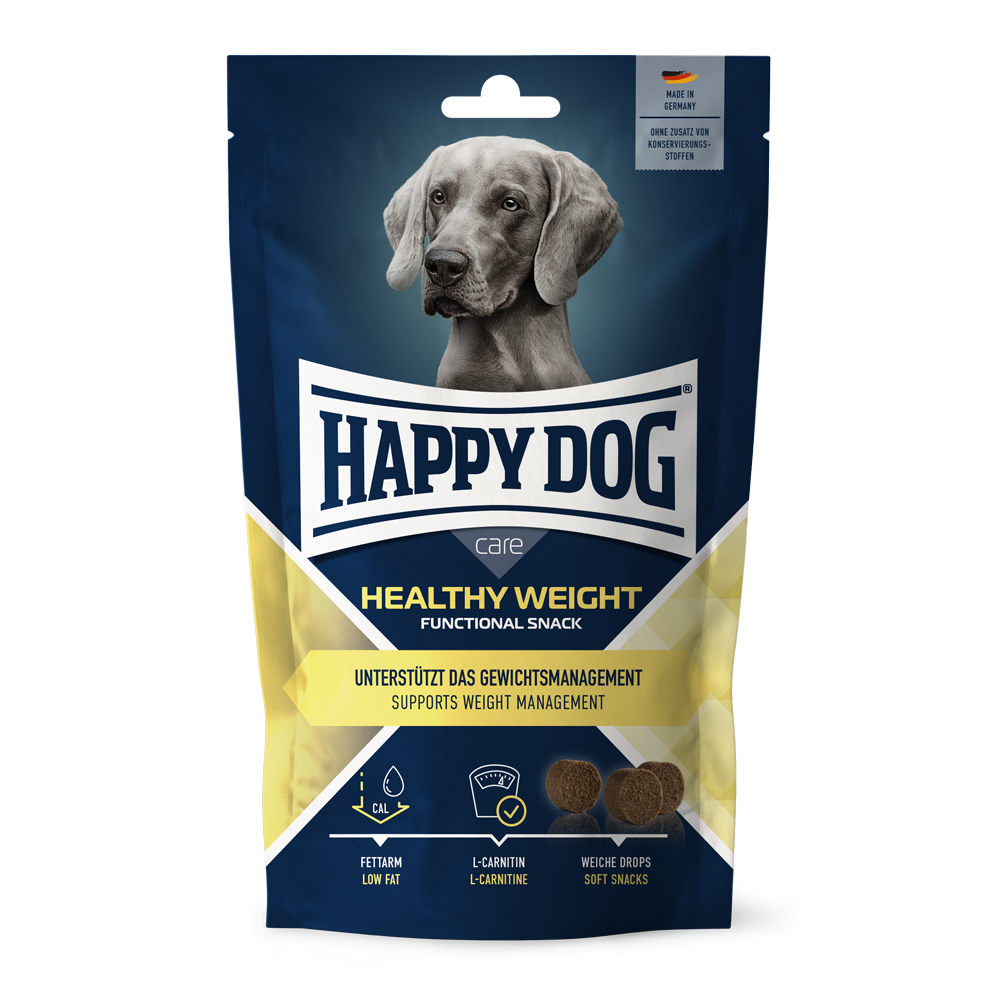 Happy Dog Care Snack per cane - 100 g Healthy Weight con pollame