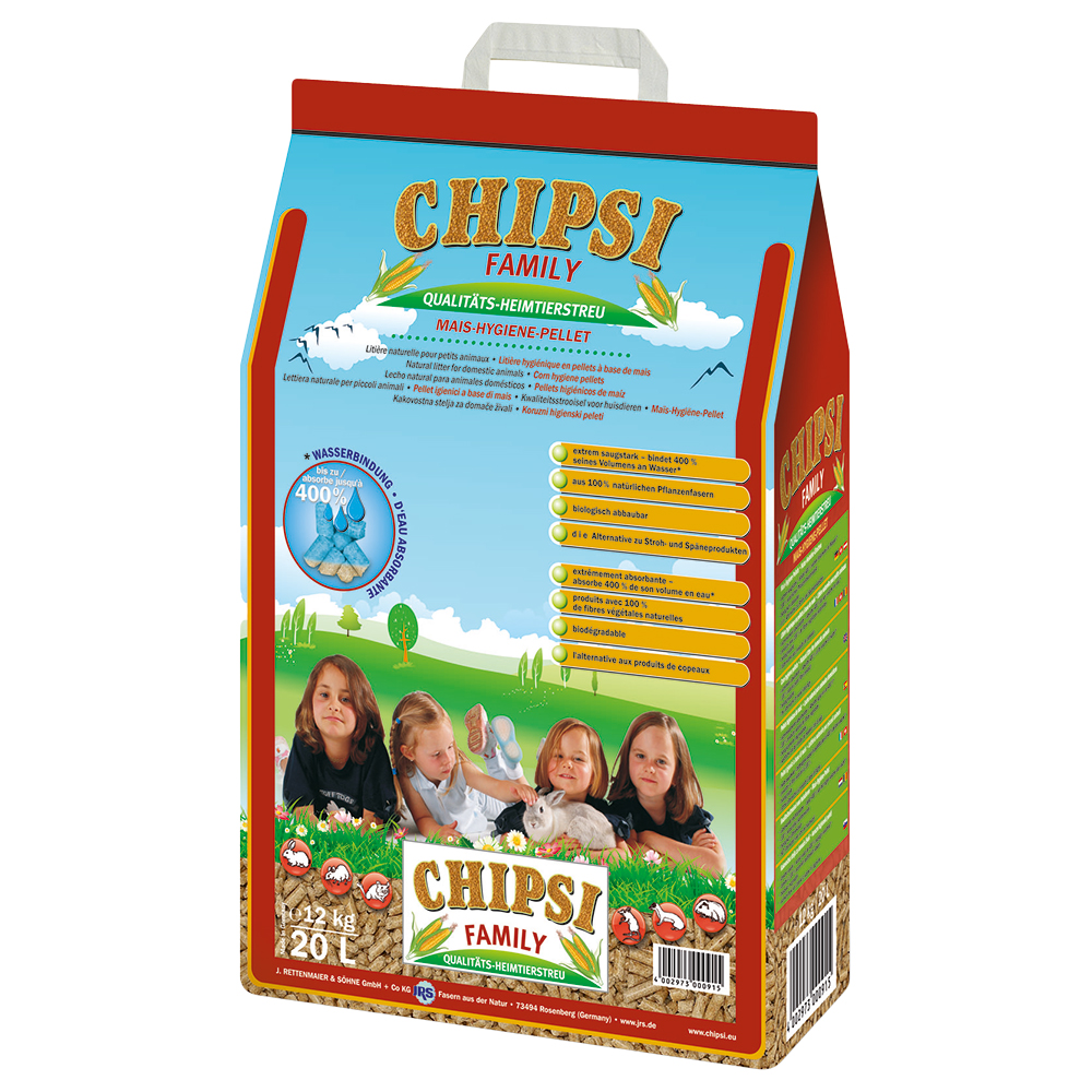 Lettiera Chipsi Family Mais - 20 l