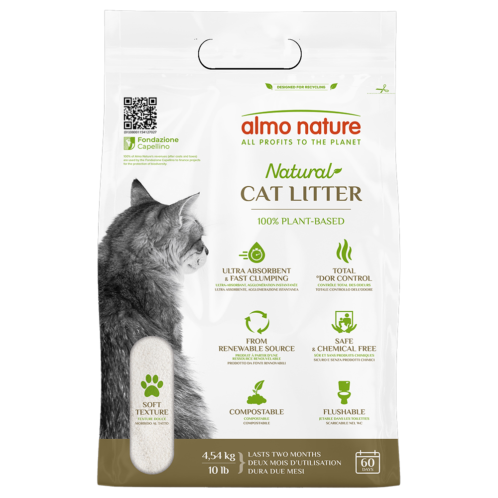 Lettiera Almo Nature Soft Texture - 4,54 kg