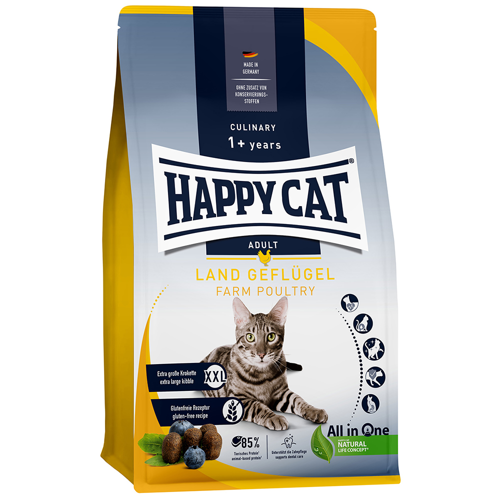 Happy Cat Culinary Adult Pollame di campagna - Set %: 2 x 10 kg