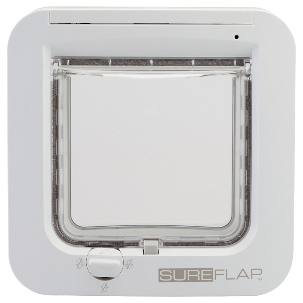 Gattaiola SureFlap con Microchip - Bianco