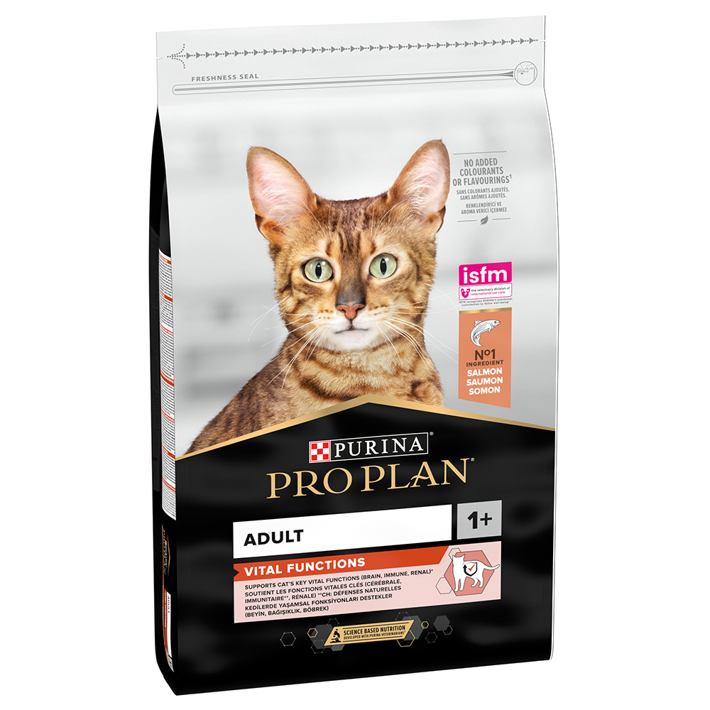 PURINA PRO PLAN Adult Vital Functions Salmone Crocchette per gatti - 10 kg
