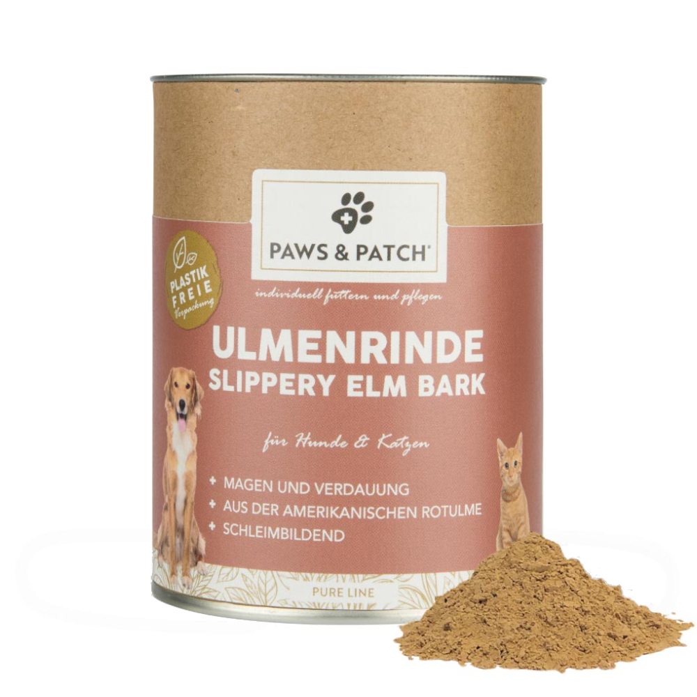 PAWS & PATCH Slippery Elm Bark Corteccia di Olmo Complemento alimentare - Set%: 2 x 100 g