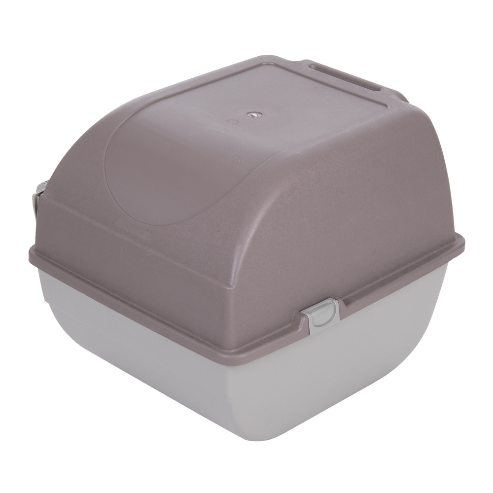 Toilette autopulente Omega Paw Roll'n Clean - tortora / grigio