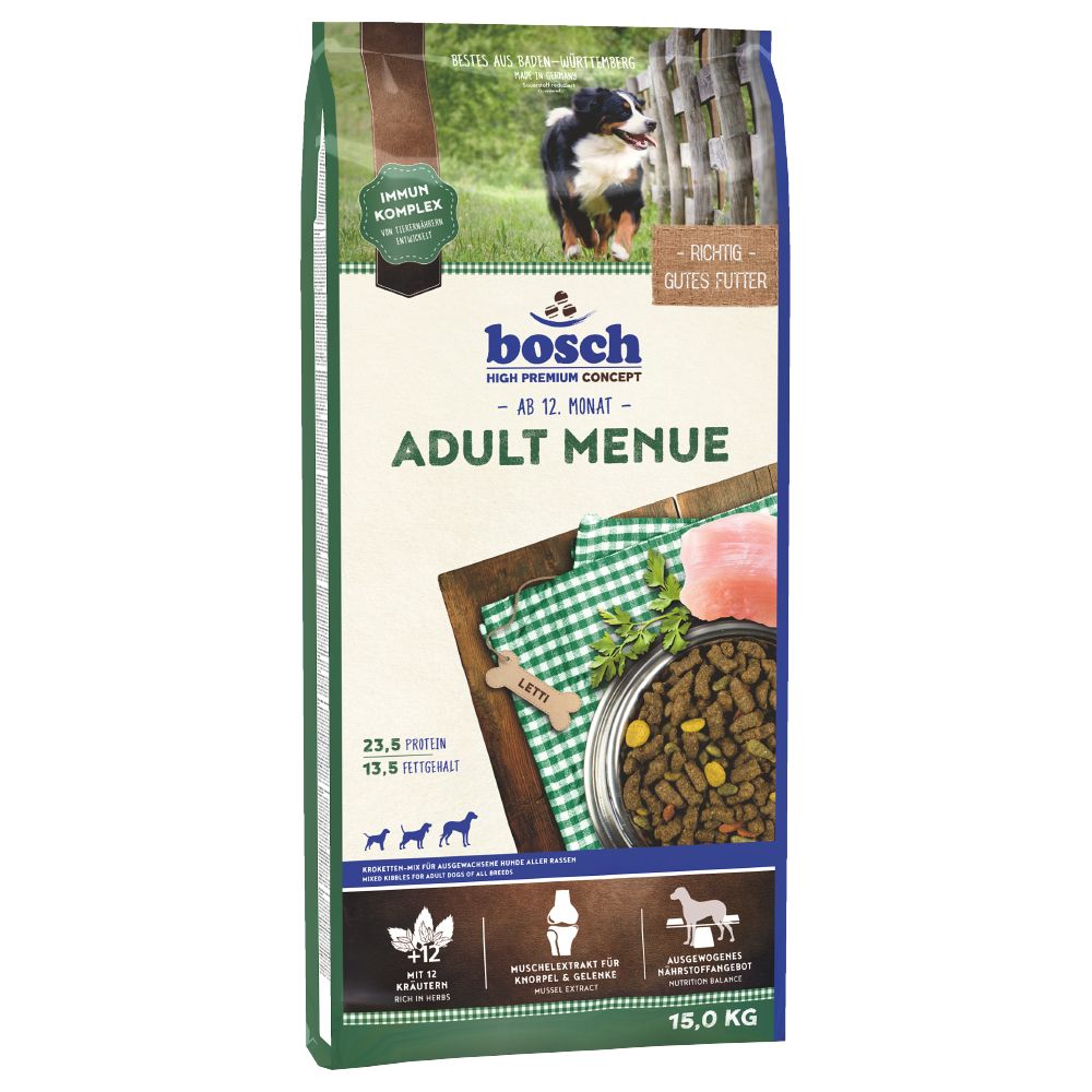 bosch HPC Adult Menù Crocchette per cane - 15 kg