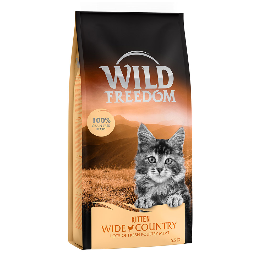 Wild Freedom Kitten "Wide Country" Pollame - senza cereali per gatti - 6,5 kg