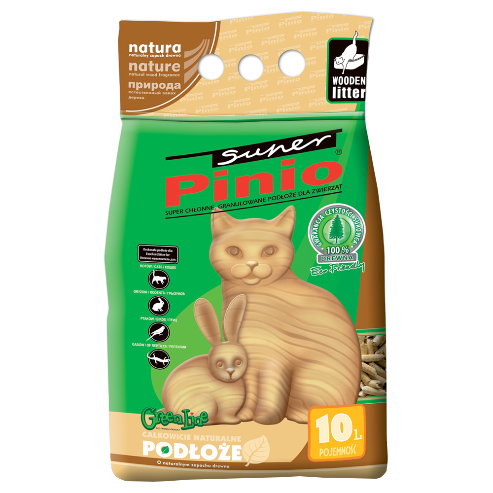 Lettiera biodegradabile Super Benek Pinio - 10 L (ca. 6 kg)