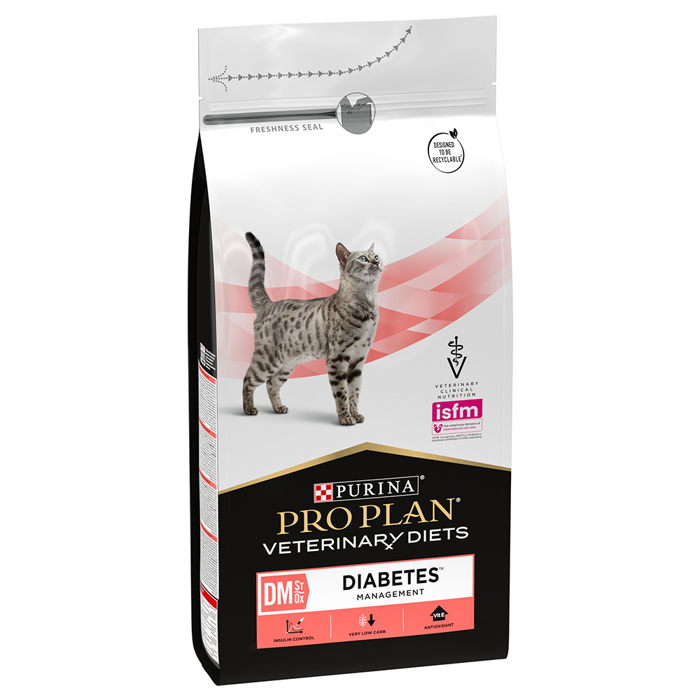 PURINA PRO PLAN Veterinary Diets Feline DM ST/OX - Diabetes Management - 1,5 kg
