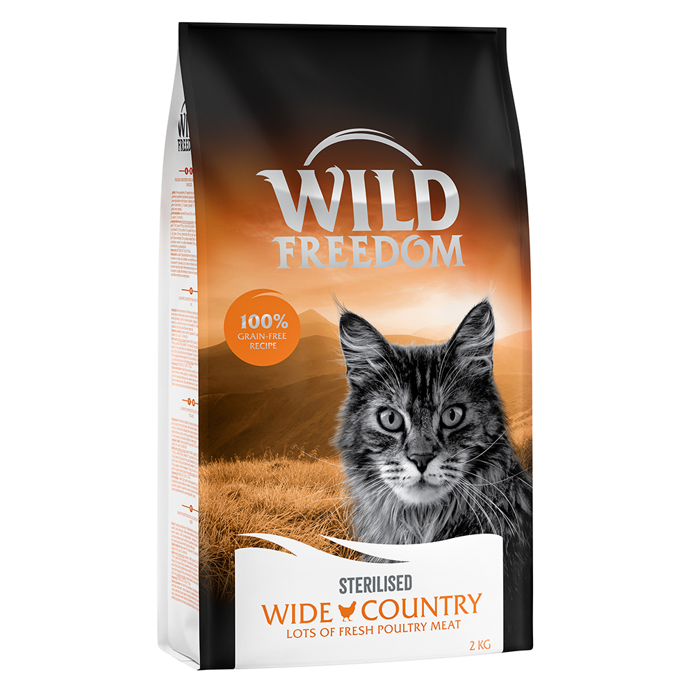 Wild Freedom Adult "Wide Country" Sterilised Pollame - senza cereali - 2 kg
