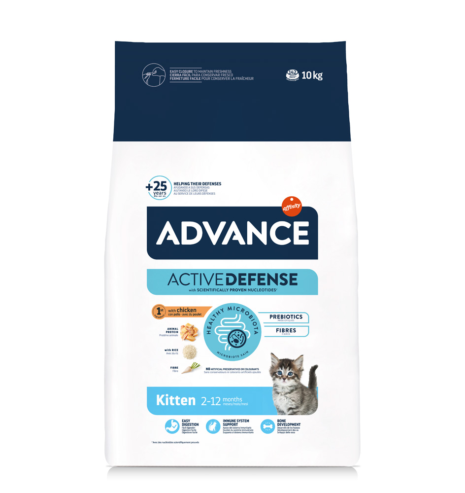 Advance Kitten Pollo Crocchette per gatto - 10 kg