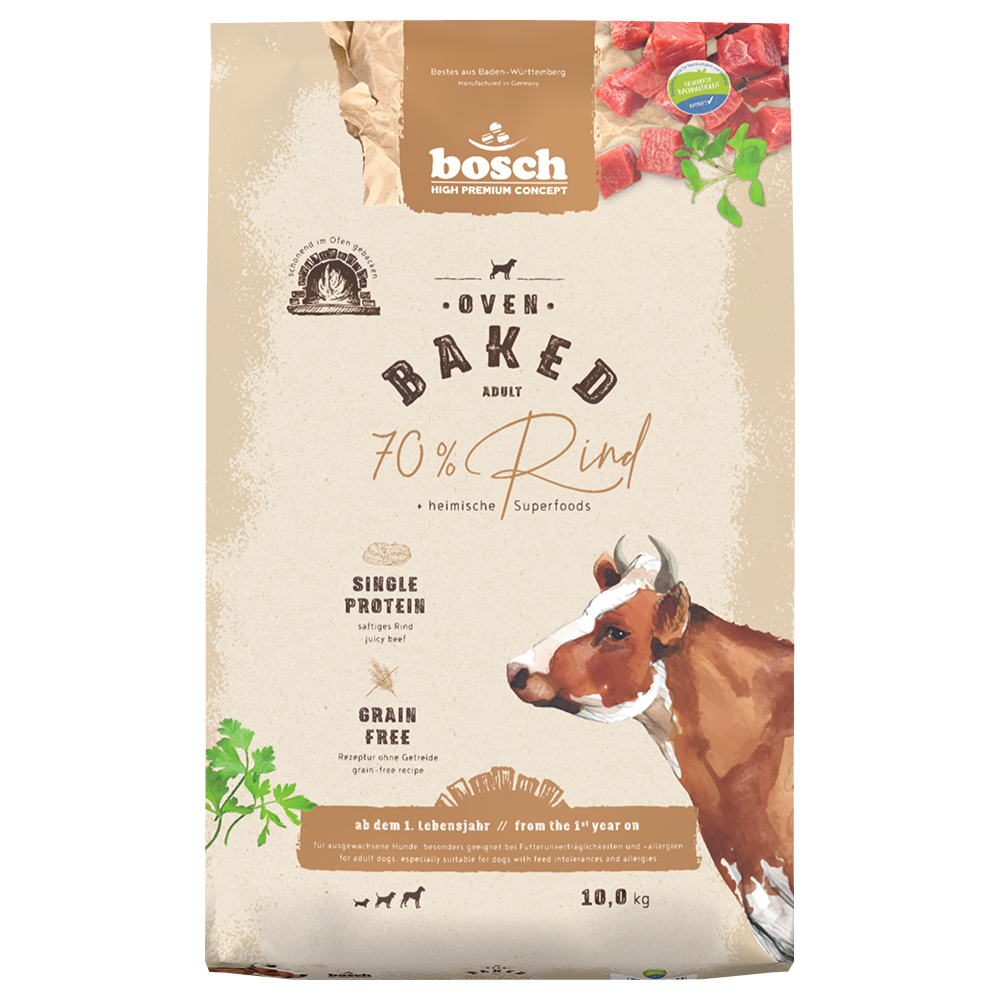 Bosch HPC Oven Baked Manzo - 10 kg