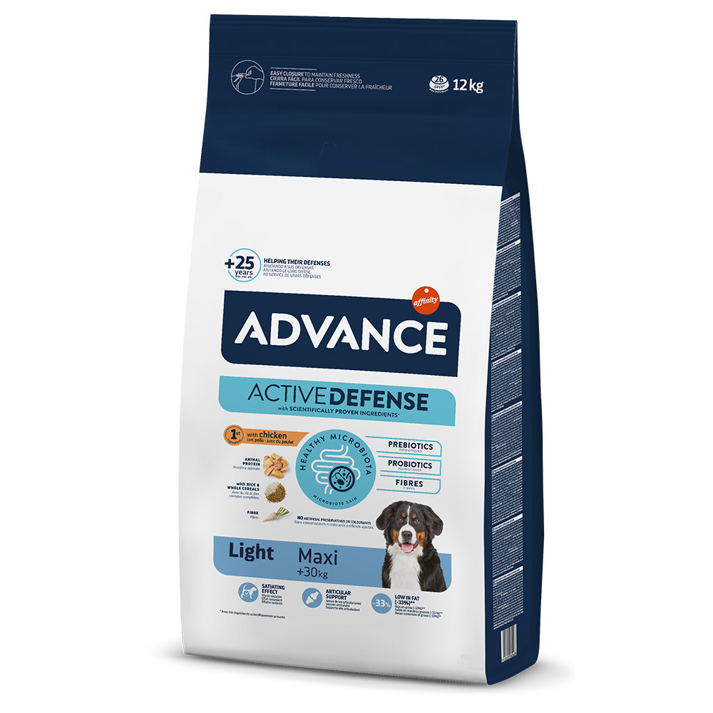 Advance Maxi Light Crocchette per cane - Set %: 2 x 12 kg