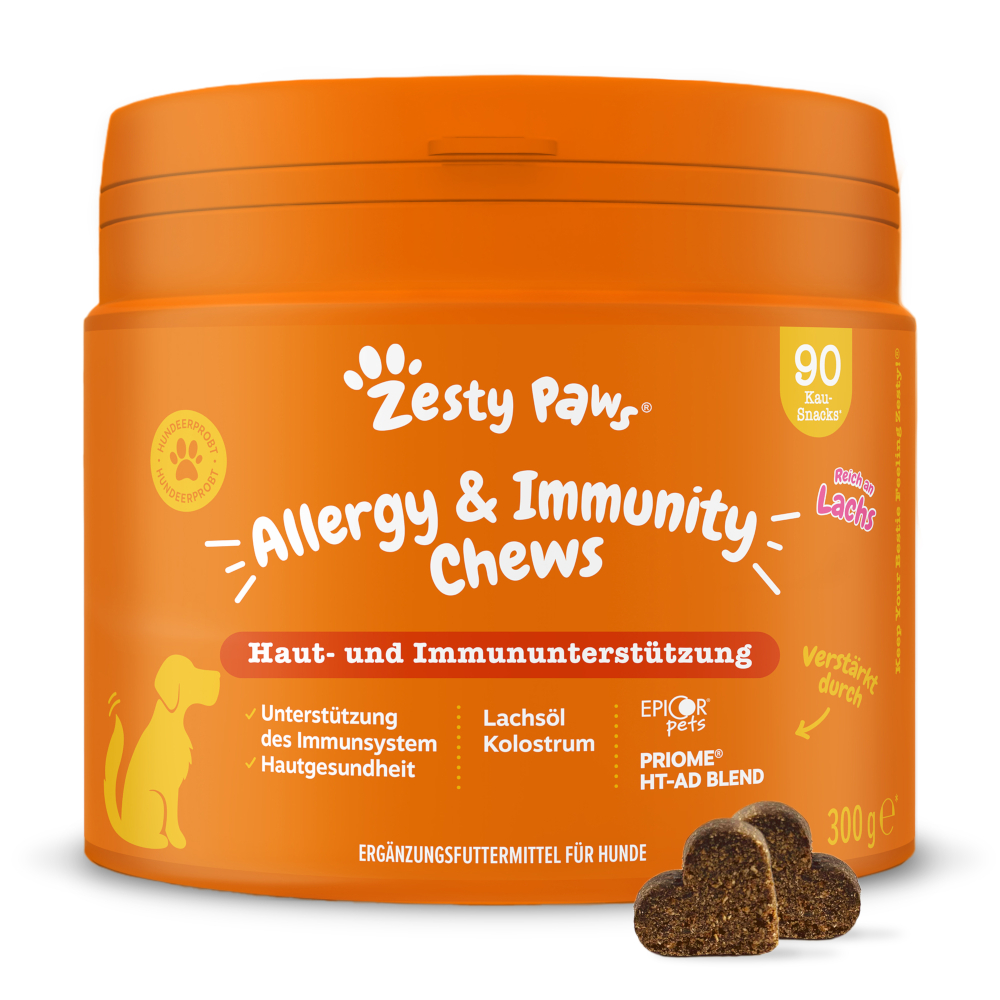 Zesty Paws Allergy & Immunity Chews Salmone - 90 pz