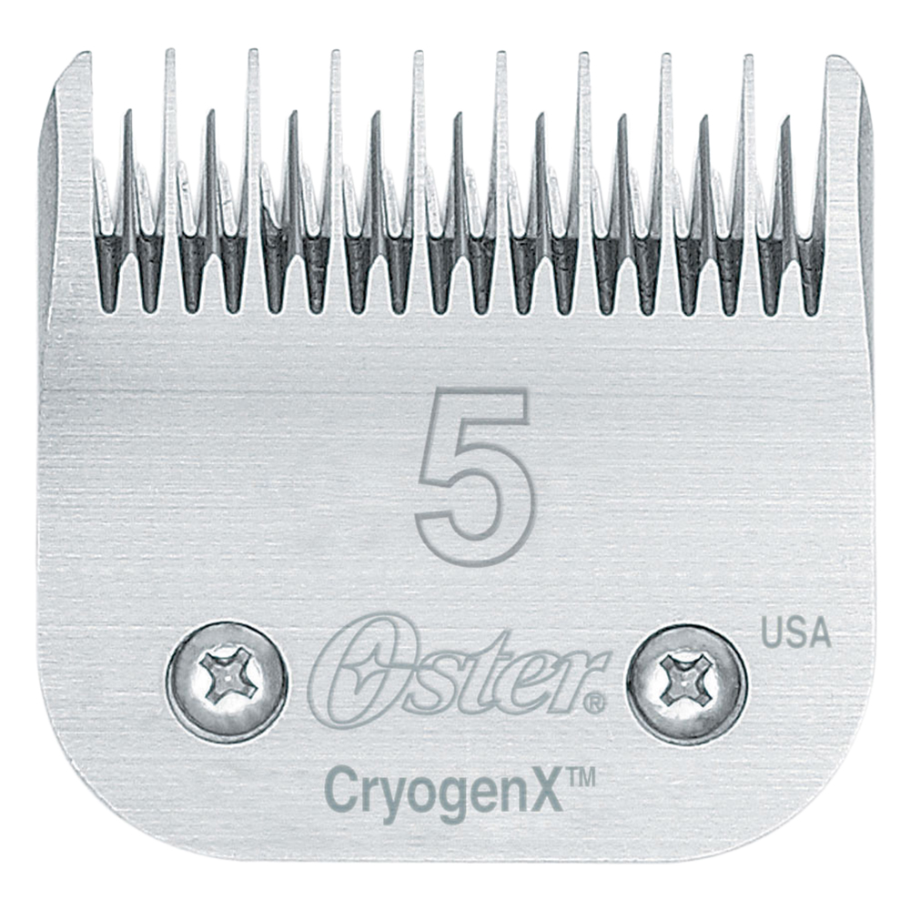 Testine di taglio universali tosatrici Oster - Testa di taglio n° 5 (L 6,3 mm, Skip Tooth)