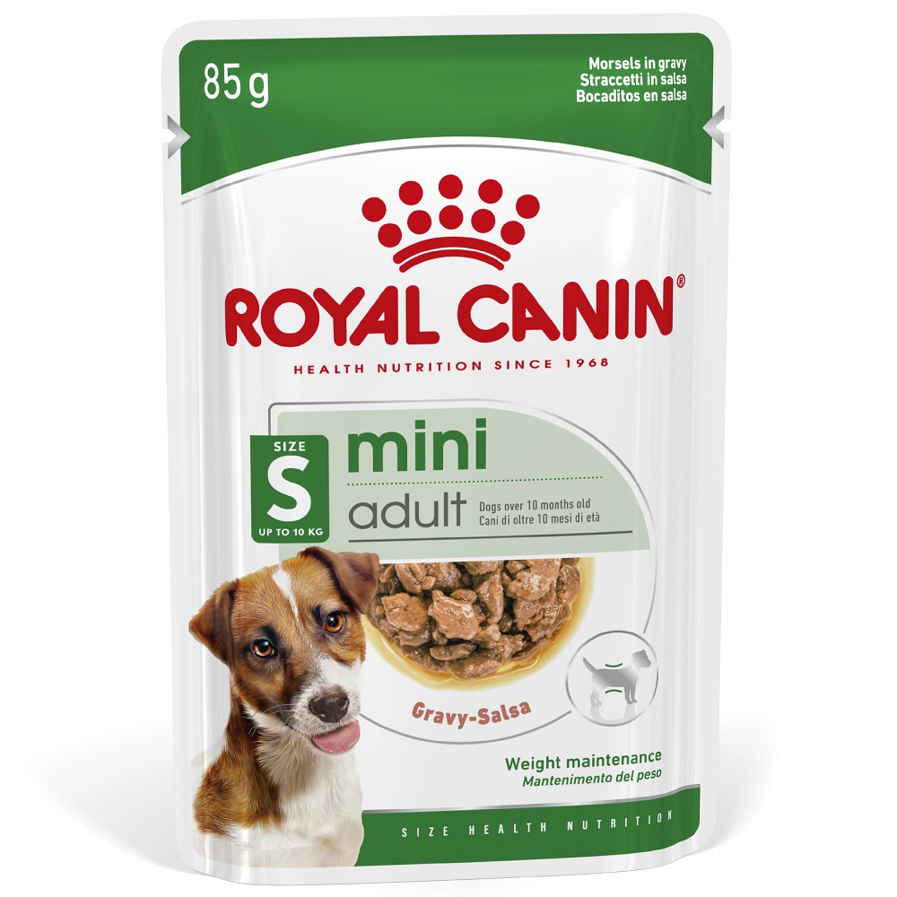 Royal Canin Mini Adult umido in salsa per cane - 12 x 85 g
