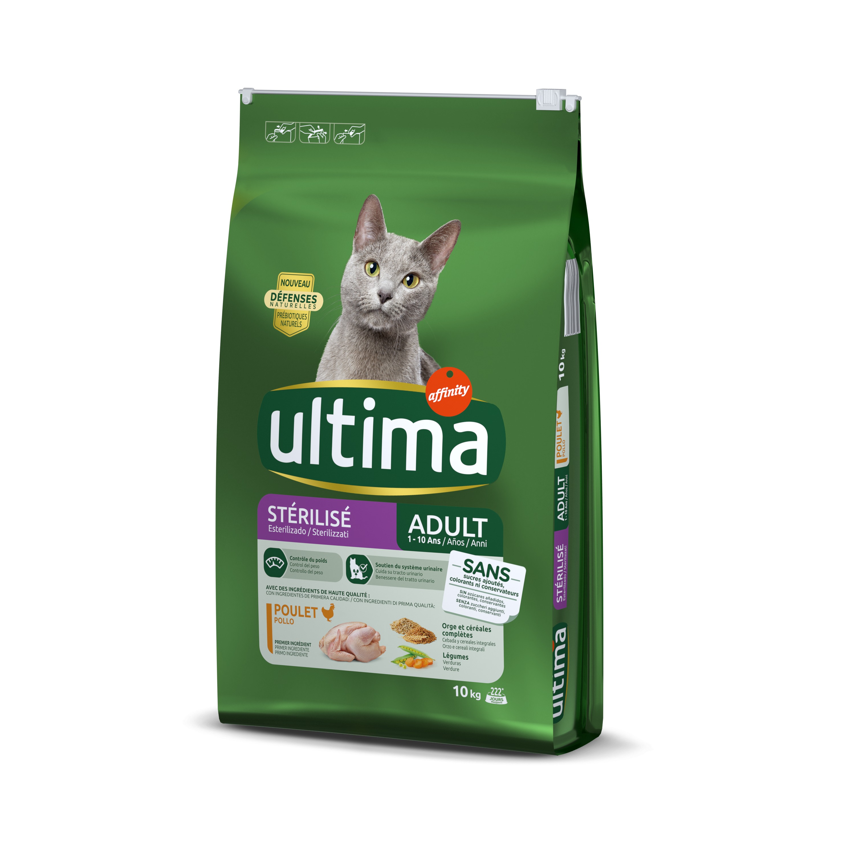 Ultima Cat Sterilized Pollo & Orzo - 10 kg
