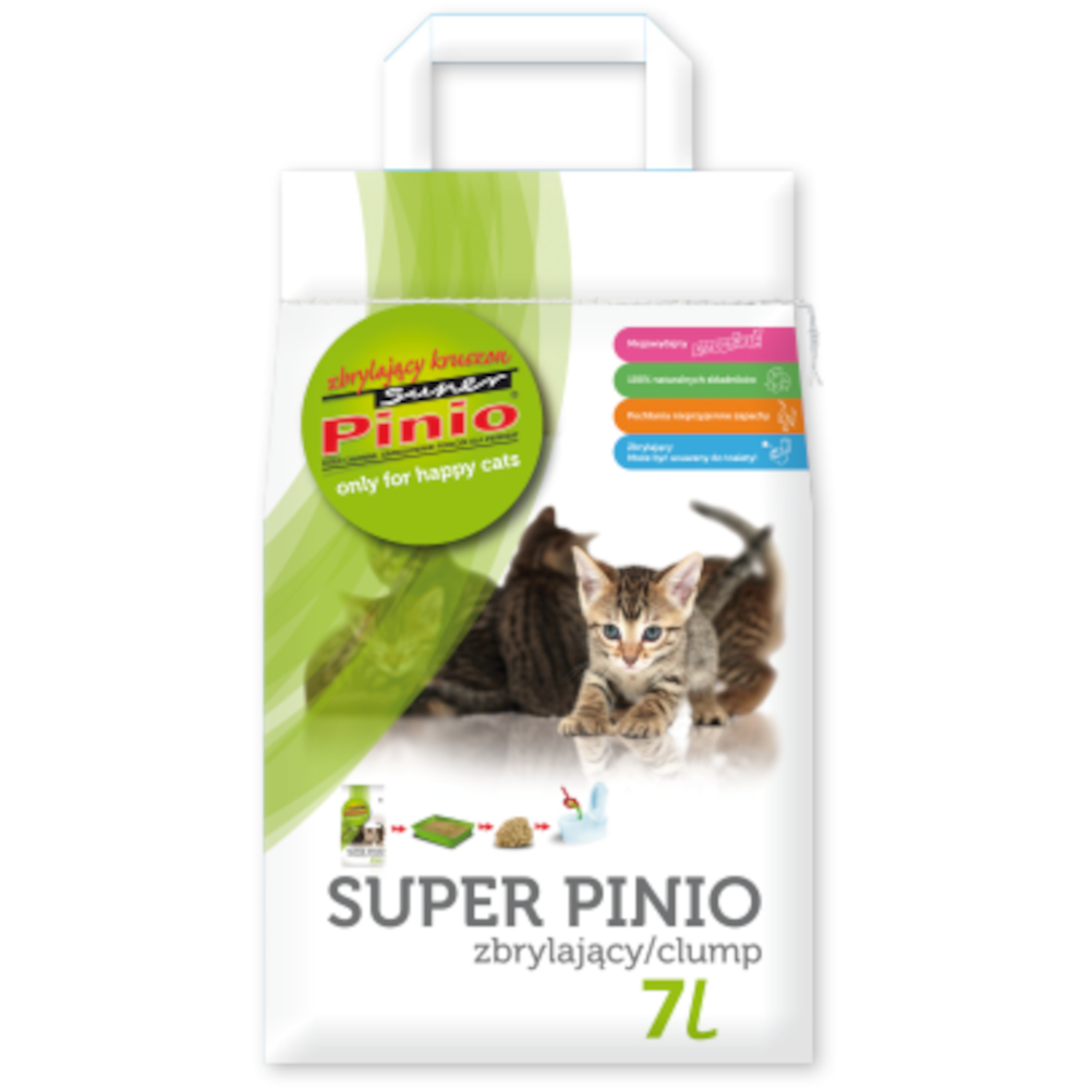 Lettiera per gatti Super Pinio Naturale - 7 l (ca. 2,5 kg)