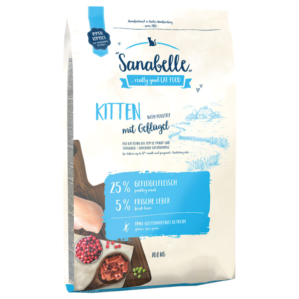 Sanabelle Kitten Crocchette per gatti - 10 kg