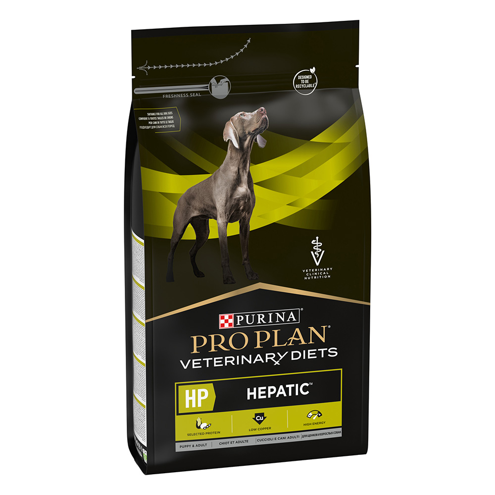 PURINA PRO PLAN Veterinary Diets HP Hepatic Crocchette per cane - 3 kg