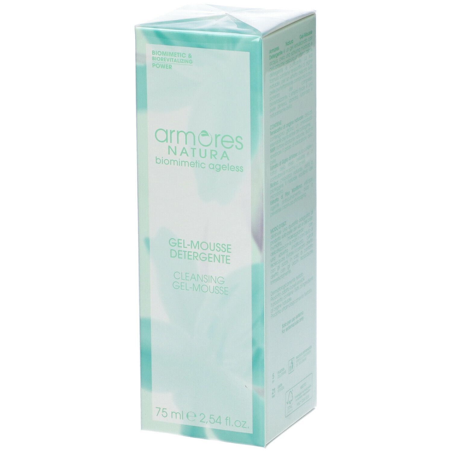 Armores Natura Biomimetic Ageless Gel-mousse Detergente 75 ml Gel