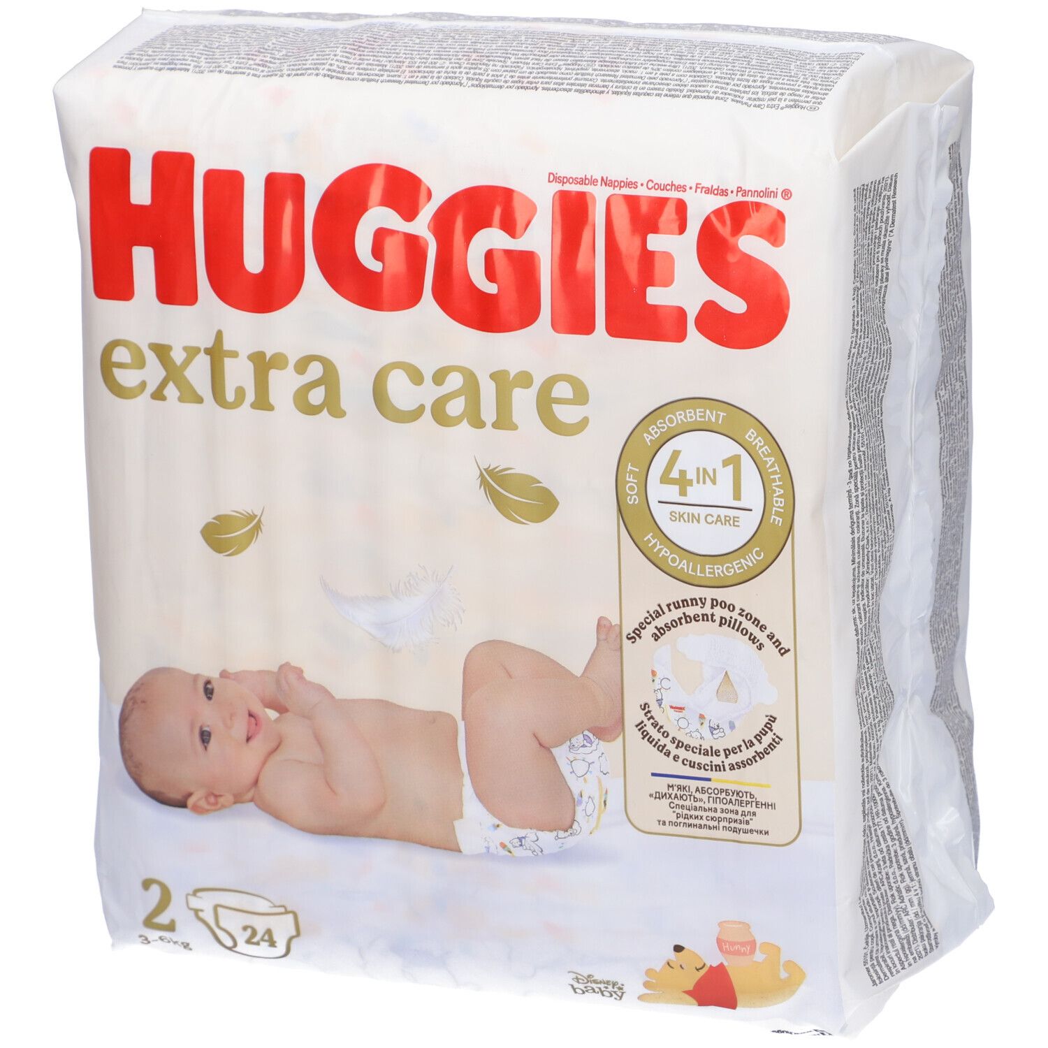 Huggies® Extra Care 3-6 kg 24 pz Pannolini