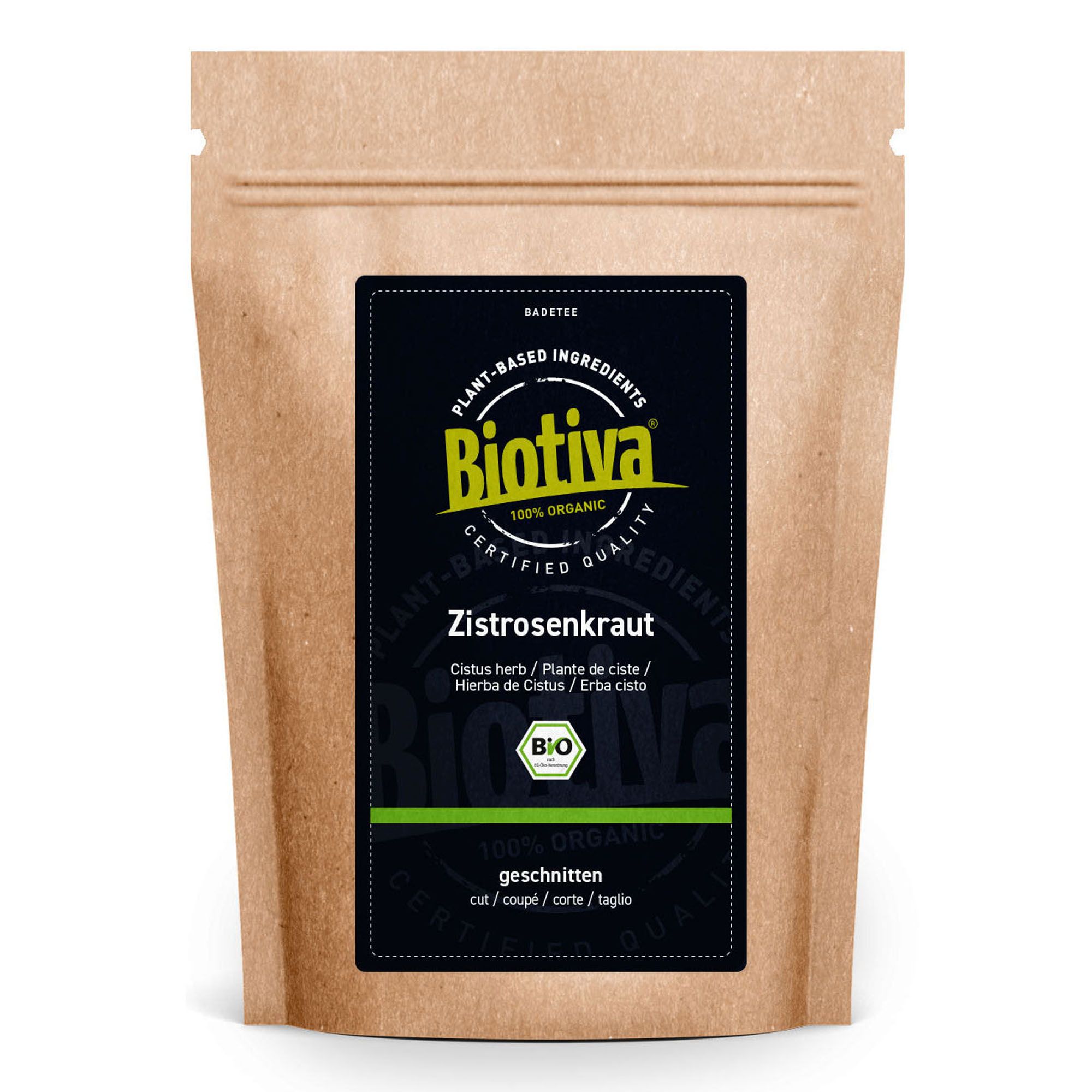 Biotiva cisto erba biologica 500 g Additivo per il bagno