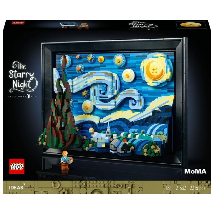 LEGO Ideas Vincent van Gogh - Notte stellata 1 St