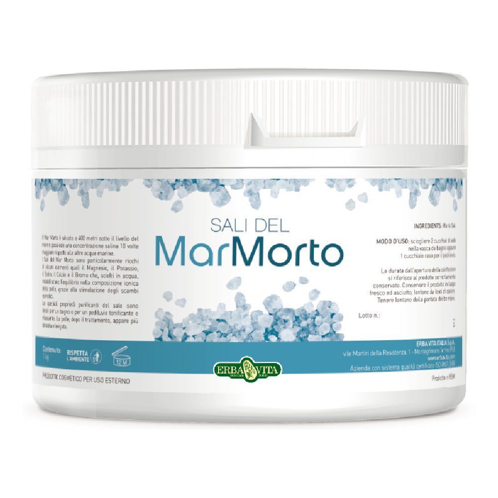 Erba Vita Sali del Mar Morto 1000 g Sale