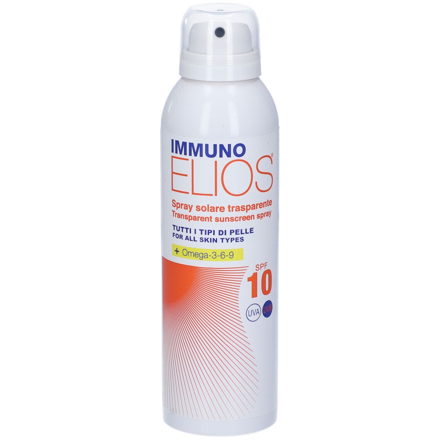 Immuno Elios Spray Solare Trasparente Spf 10 150 Ml ml