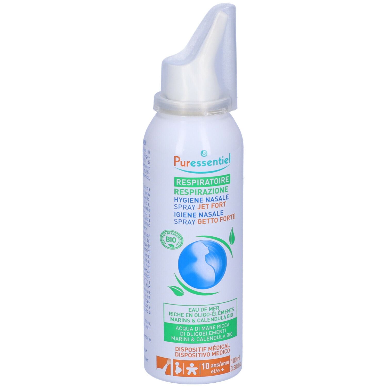 Puressentiel Respiratory Nasal Hygiene Strong Jet Spray 100 ml