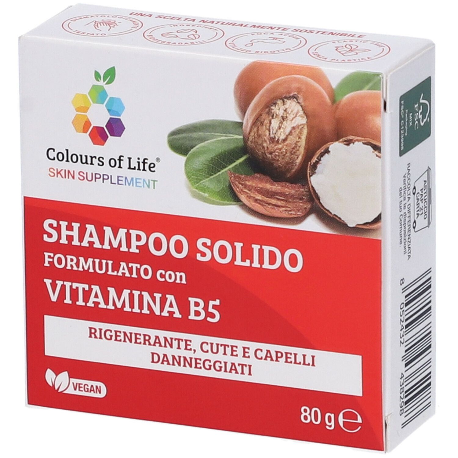 Colours Of Life Skin Supplement 80 g Shampoo